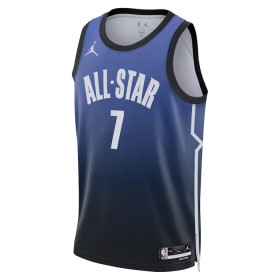 All-Star 2023 Trikot Team 1 Jaylen Brown 7 Nike Blau Swingman - Herren